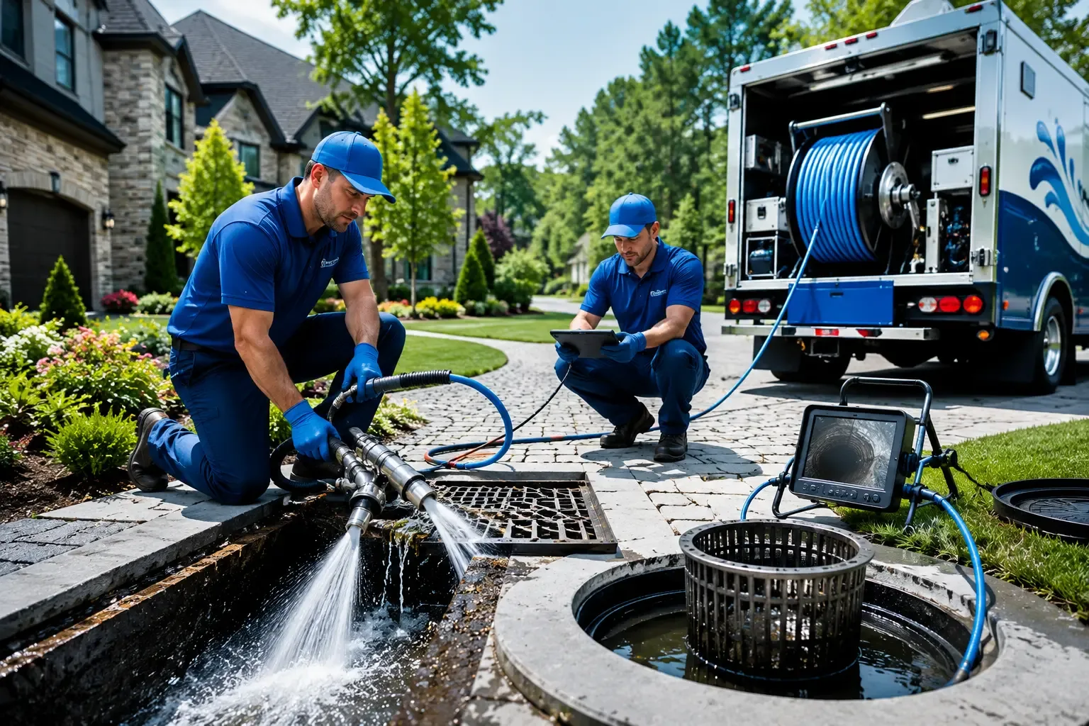 Local outdoor drain cleaning professionals in Olney, MD
