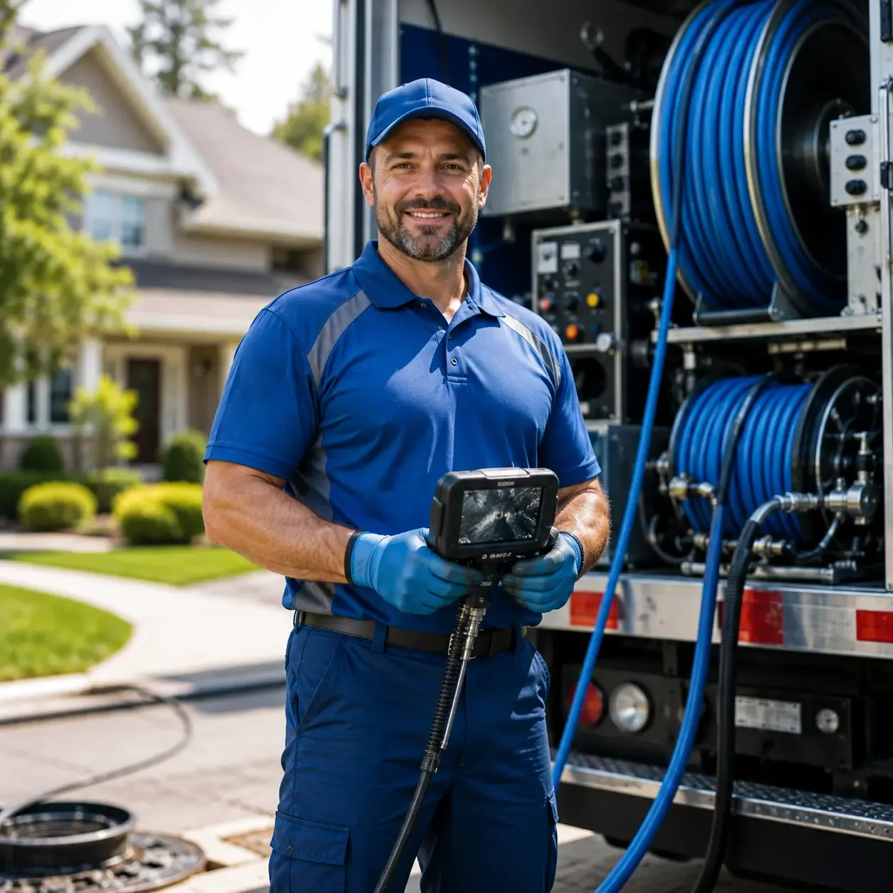 Local outdoor drain cleaning specialists in Olney, MD